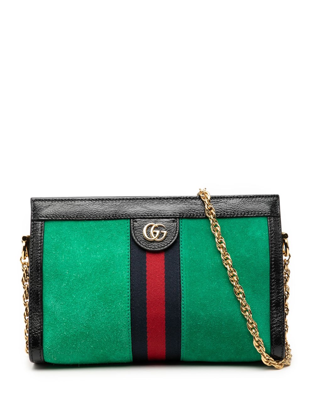 2016-2025 Small Suede Ophidia Chain crossbody bag