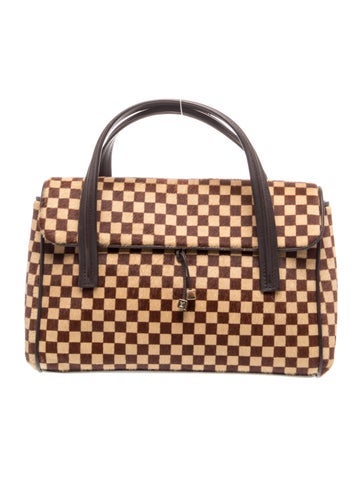 Damier Ebene Sauvage Lionne Bag