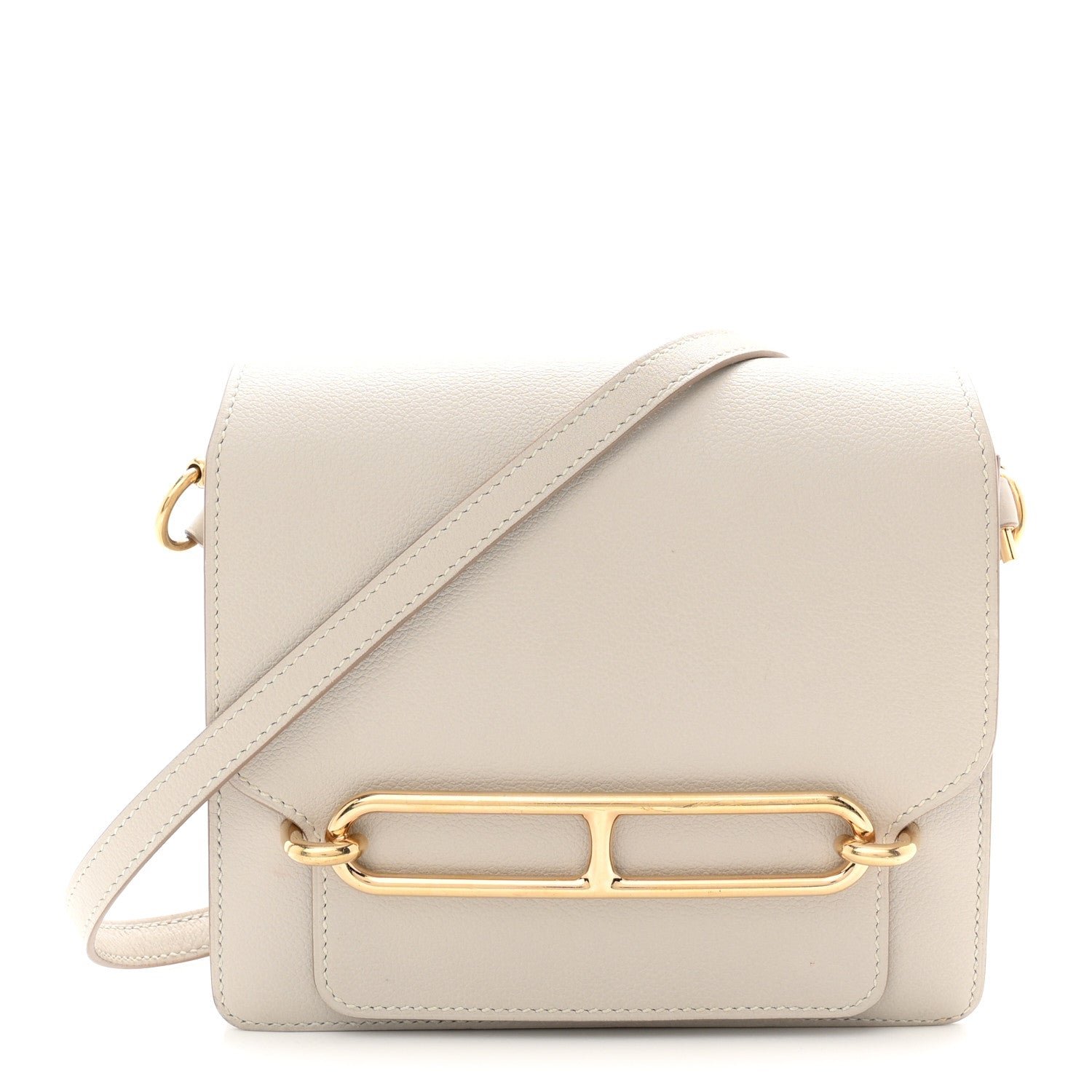 Hermes Evercolor Mini Sac Roulis Gris Perle
