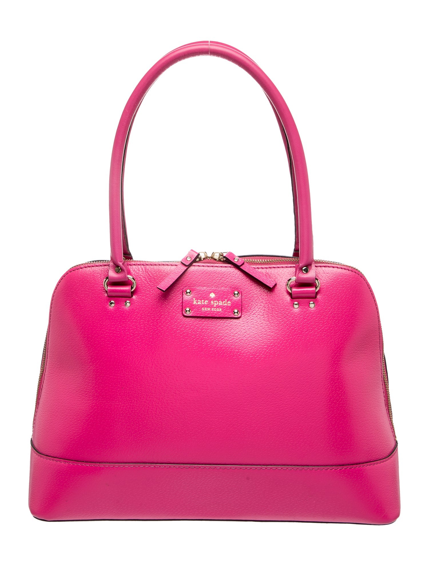 Leather Top Handle Bag