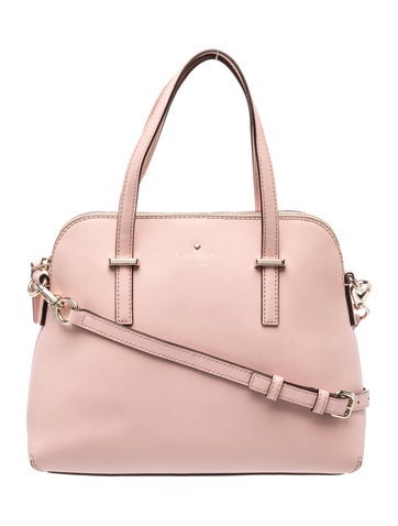 Saffiano Leather Top Handle Bag