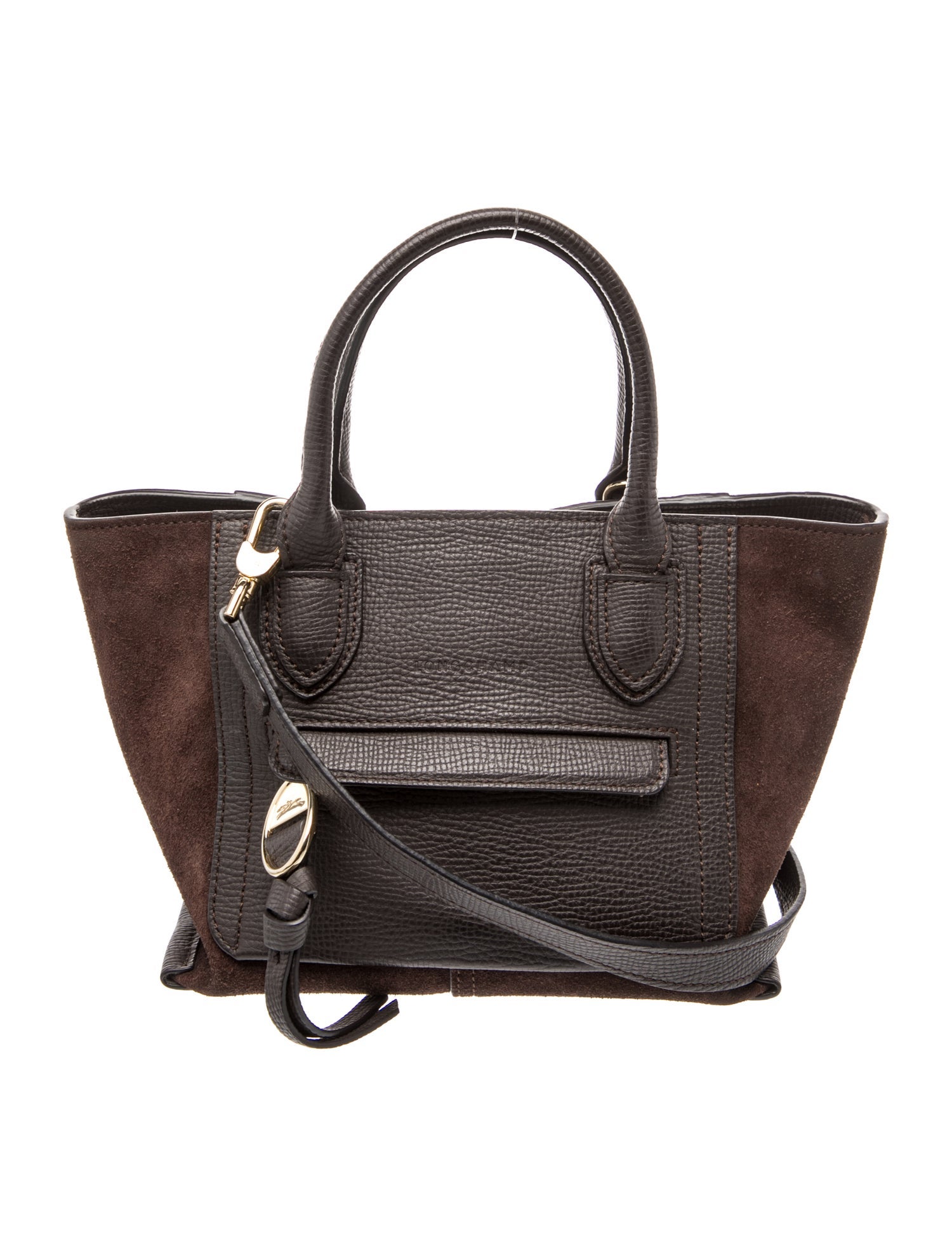 Leather Top Handle Bag