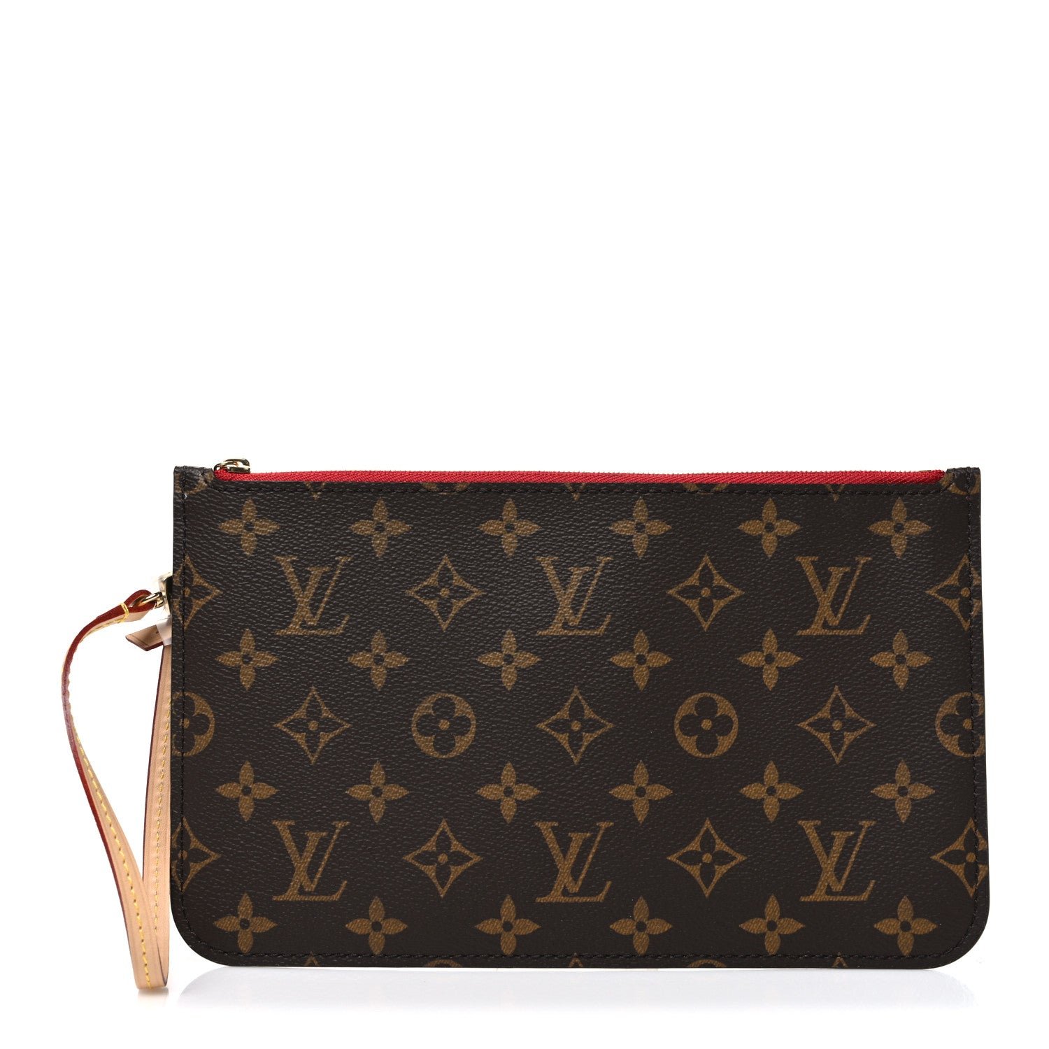 Louis Vuitton Monogram Neverfull MM GM Pochette Pivoine