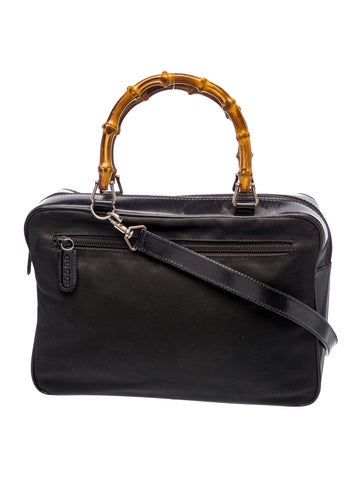 Bamboo Top Handle Bag
