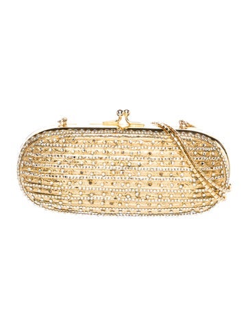 Judith Leiber Metal Minaudière