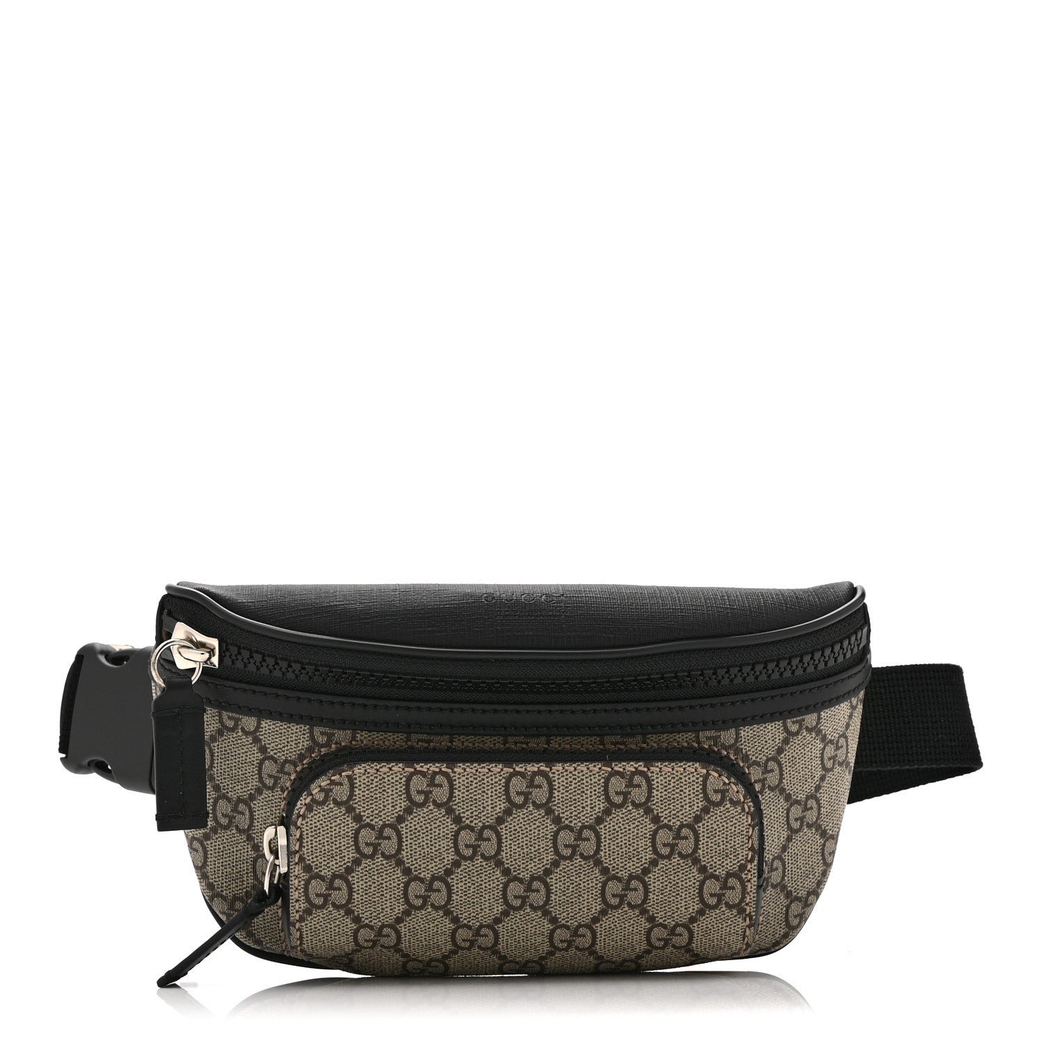Gucci GG Supreme Monogram Belt Bag Black