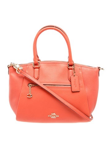 Leather Top Handle Bag