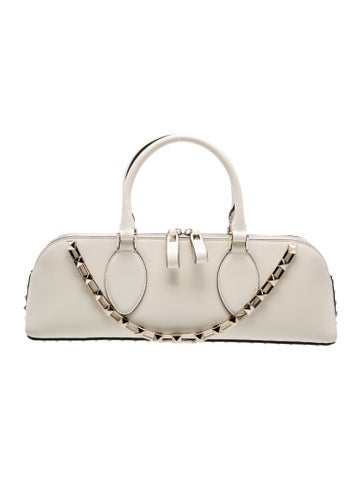 Valentino Leather Top Handle Bag