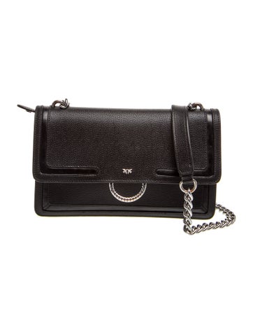 Pinko Leather Crossbody Bag