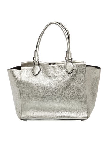 Leather Top Handle Bag