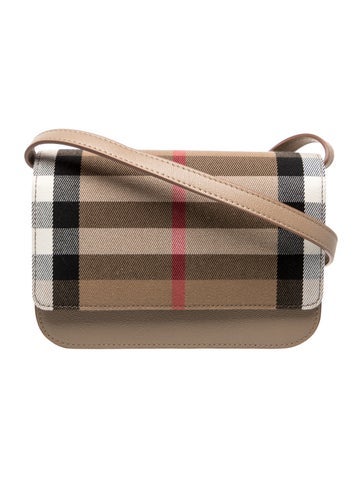 House Check Crossbody Bag w/ Tags