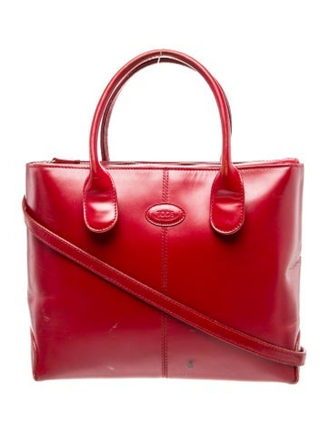 Tod's Patent Leather Top Handle Bag