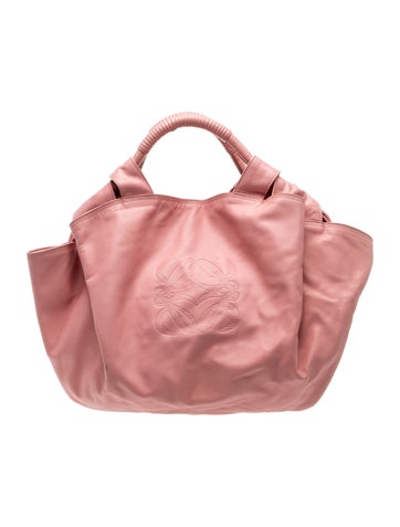 Loewe Leather Top Handle Bag