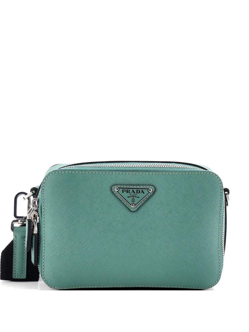 Brique Camera Saffiano Leather Mini crossbody bag