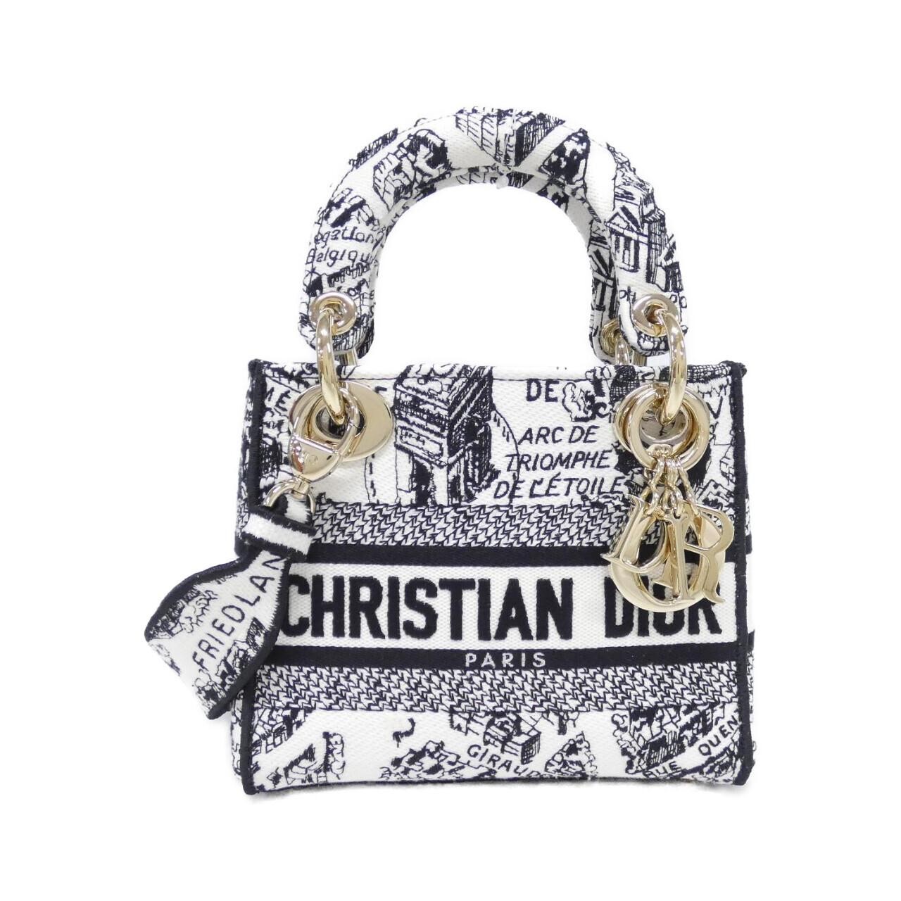 Christian Dior PLAN DE PARIS Lady D-Light Mini M0500 OOMP Bag