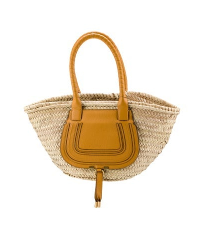 Chloe Straw Shoulder Bag