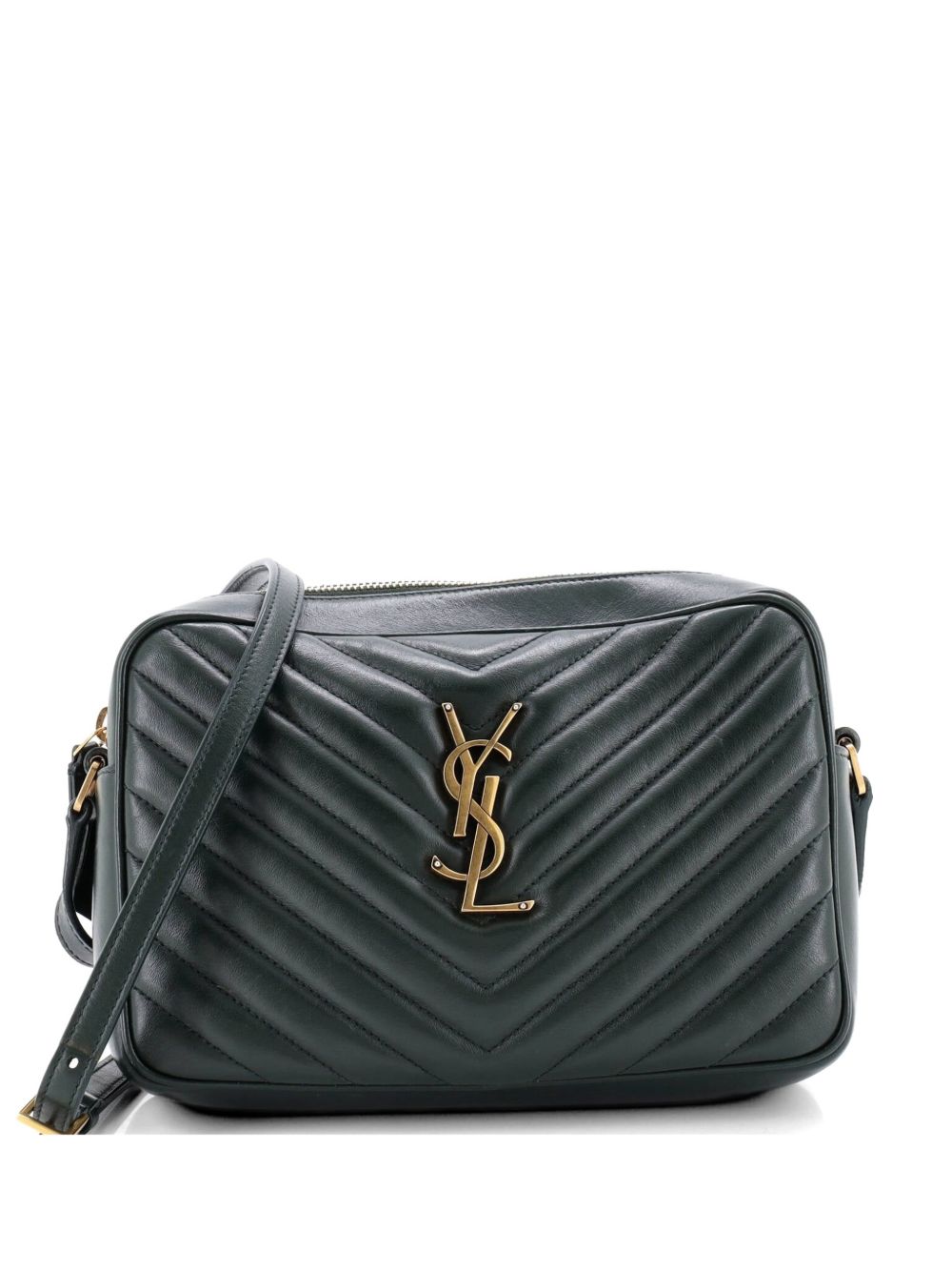 Lou Camera Bag Matelasse Chevron Leather Small crossbody bag