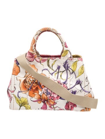 Enameled Metal Triangle Top Handle Bag