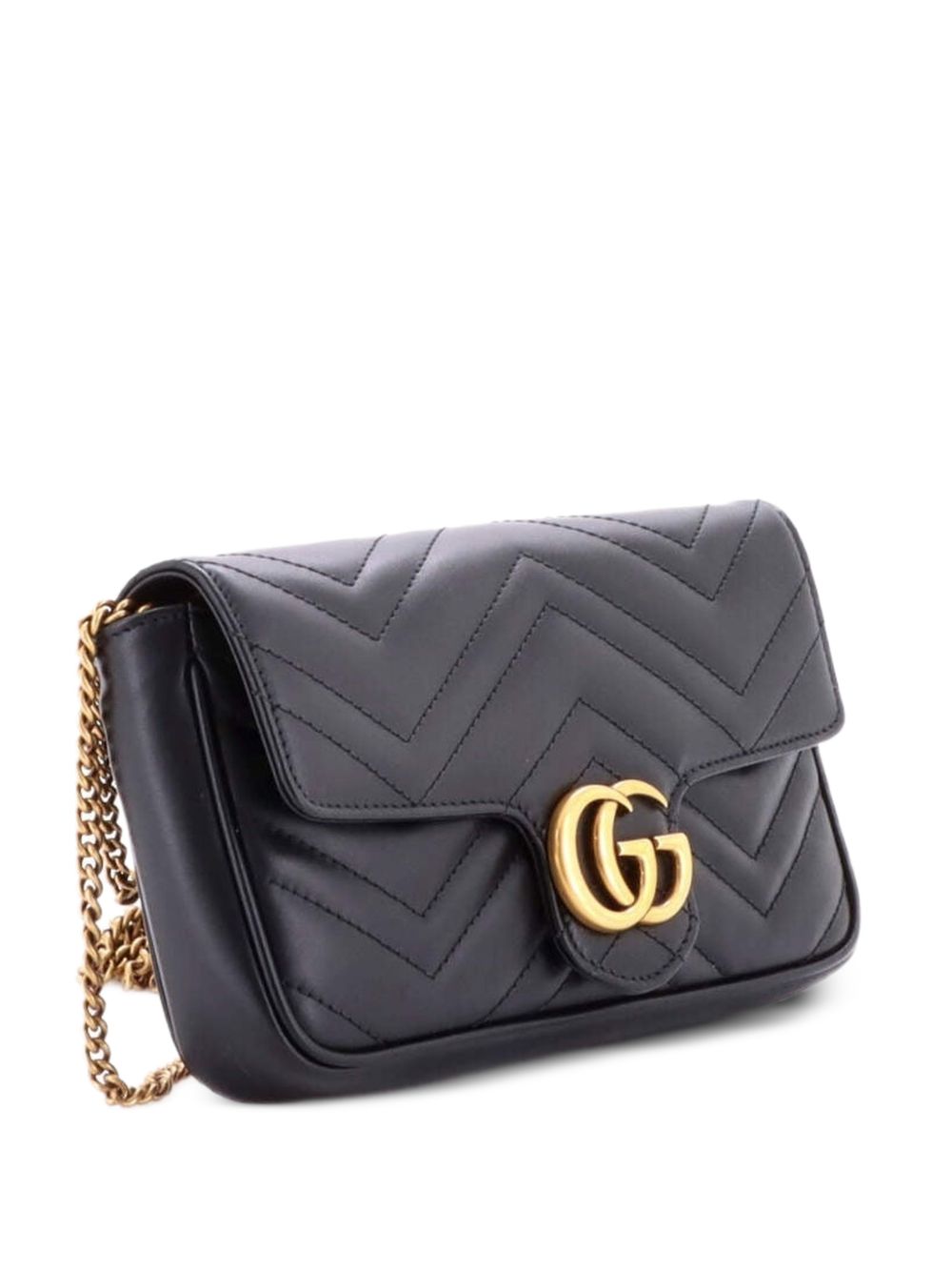 GG Marmont Wallet on Chain Matelasse Leather Mini crossbody bag