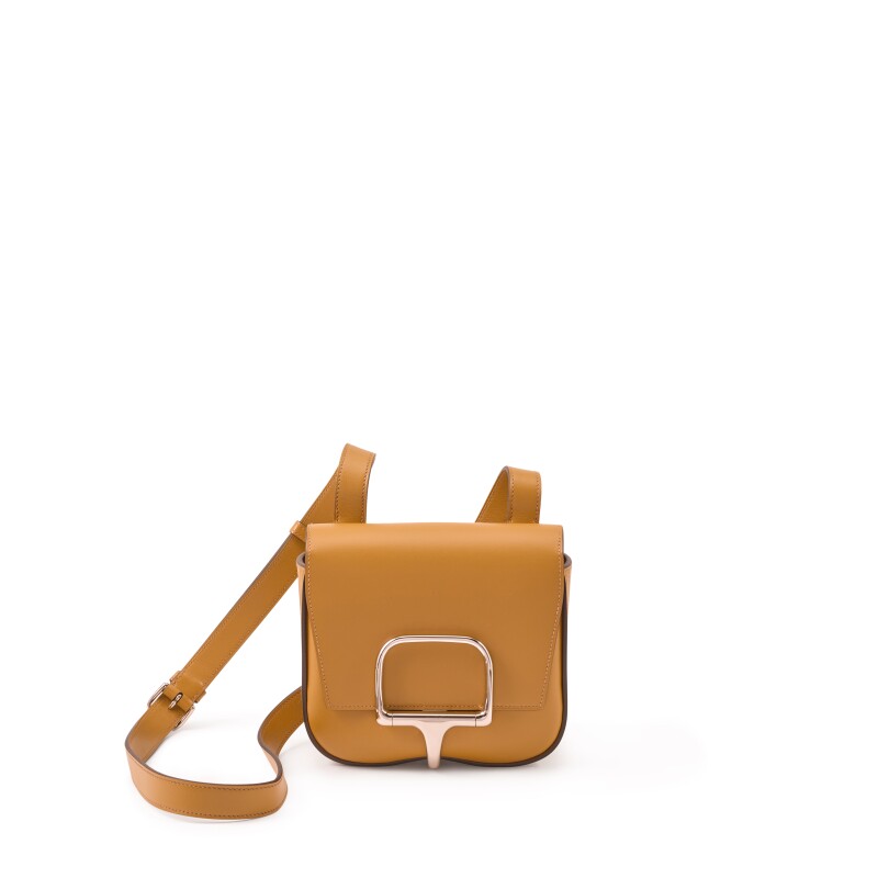 Hermes Sesame Tadelakt Calfskin Mini Della Cavalleria Palladium Hardware, 2022