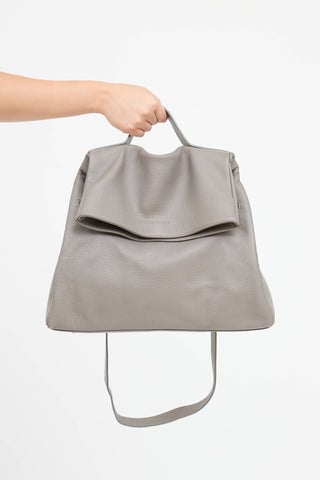Leather Beaded Trim Bag
