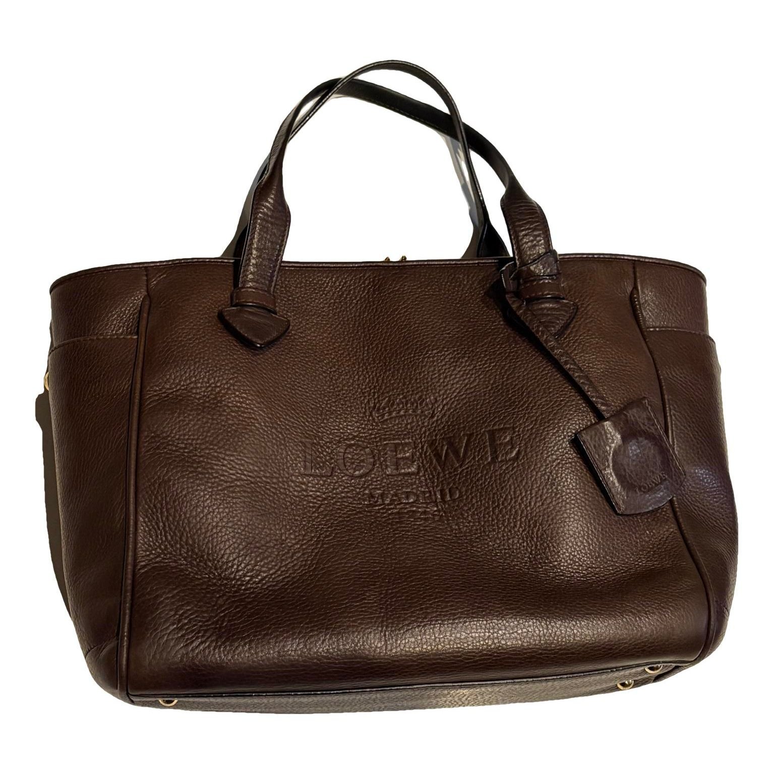 Leather handbag
