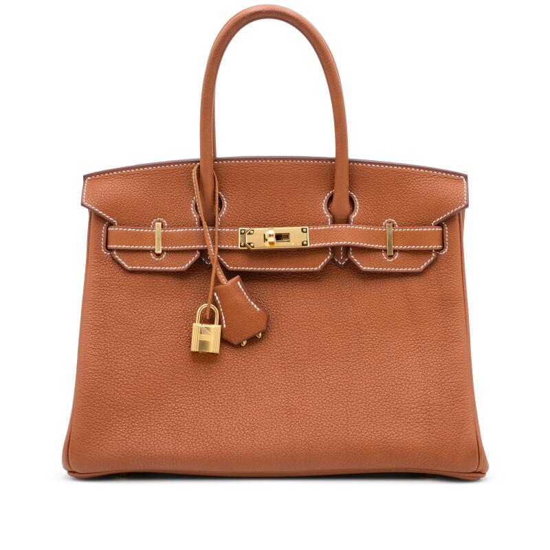 Hermes Fauve Barenia Faubourg Birkin 30 Gold Hardware, 2024
