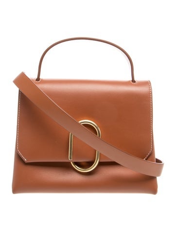 Leather Top Handle Bag