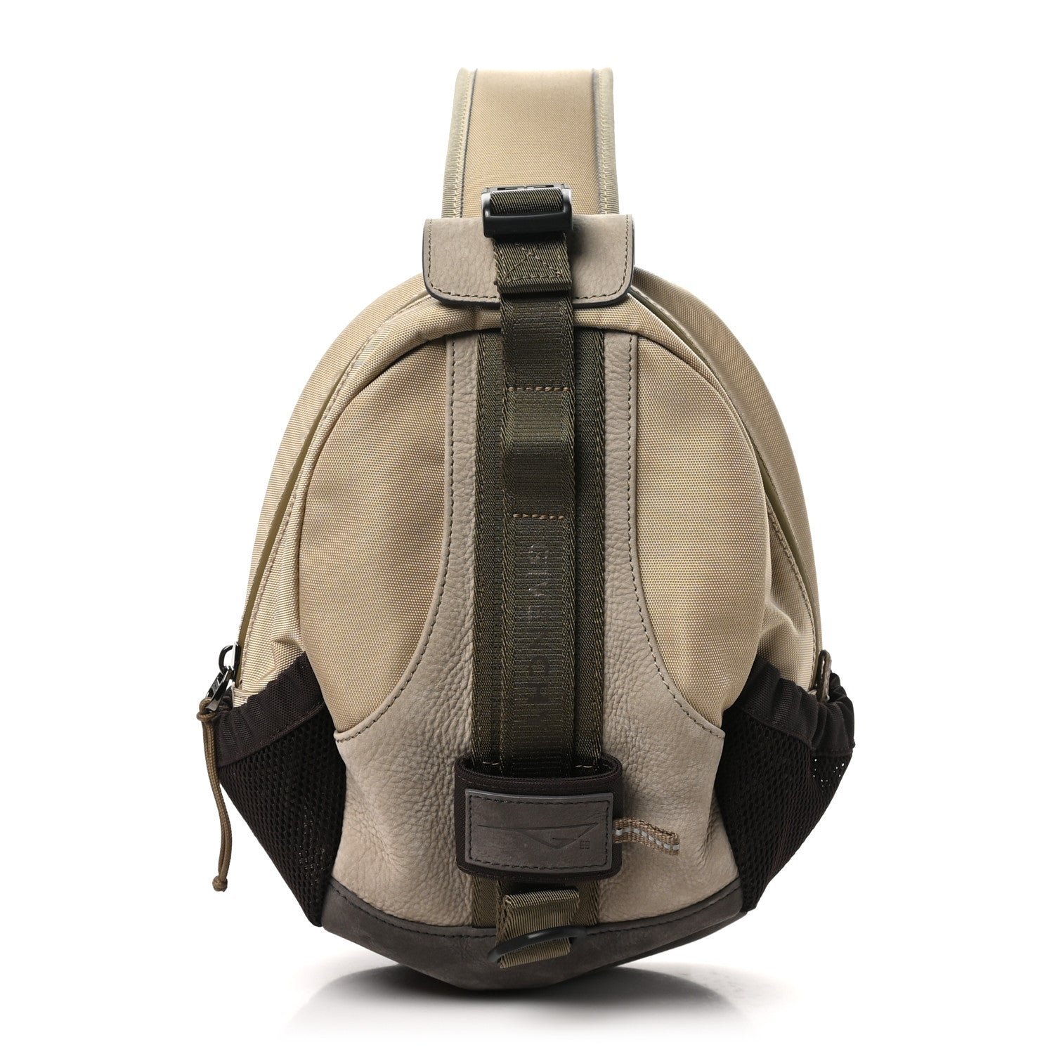 Givenchy Nylon Nubuck G-Trail Small Sling Bag Taupe Anthracite Sand