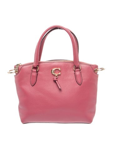 Leather Top Handle Bag