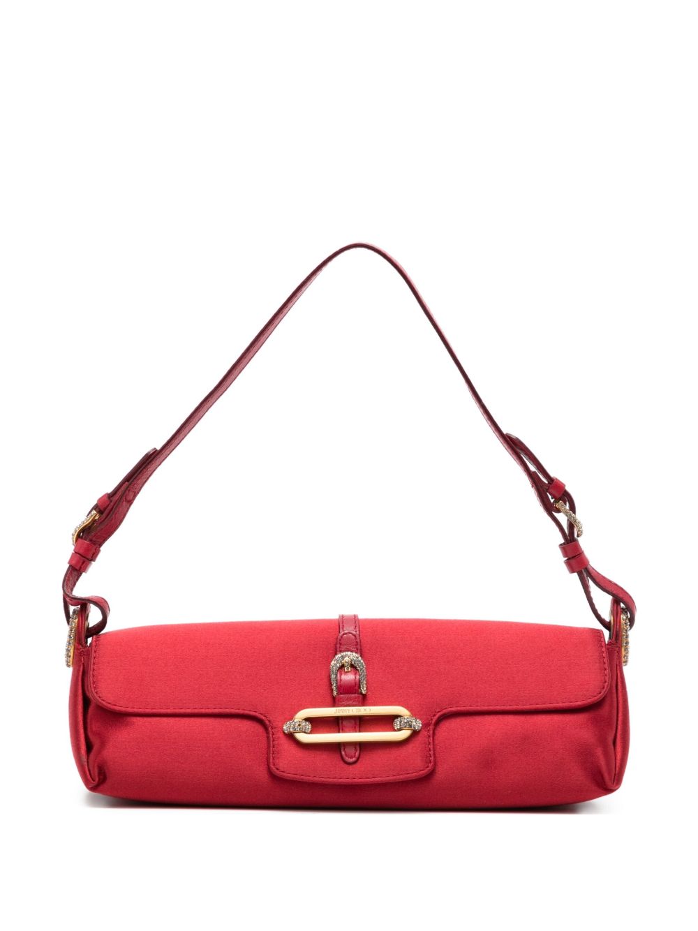Jimmy Choo logo-plaque shoulder bag