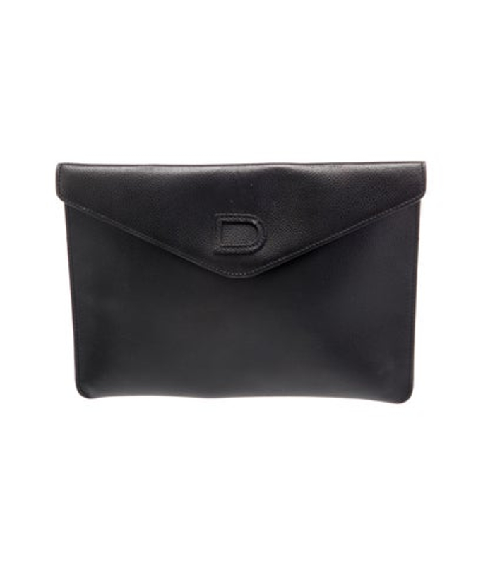 Delvaux Leather Envelope Vintage