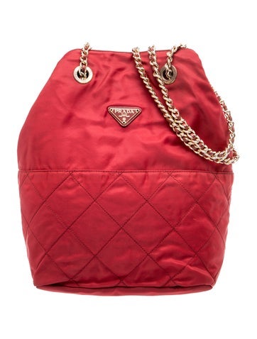 Prada Quilted Shoulder Bag Vintage