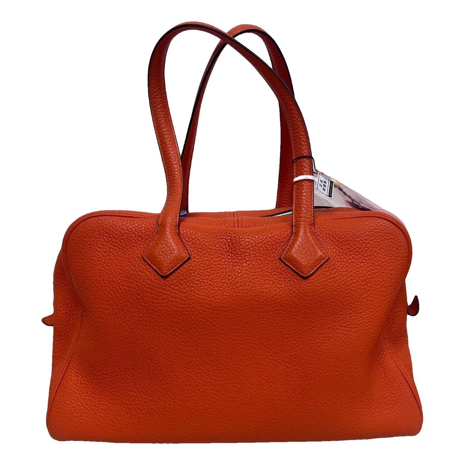 Victoria leather handbag