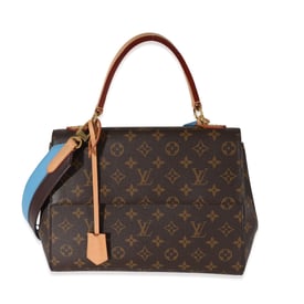 Louis Vuitton Louis Vuitton Monogram Canvas Blue Glacial Cluny MM