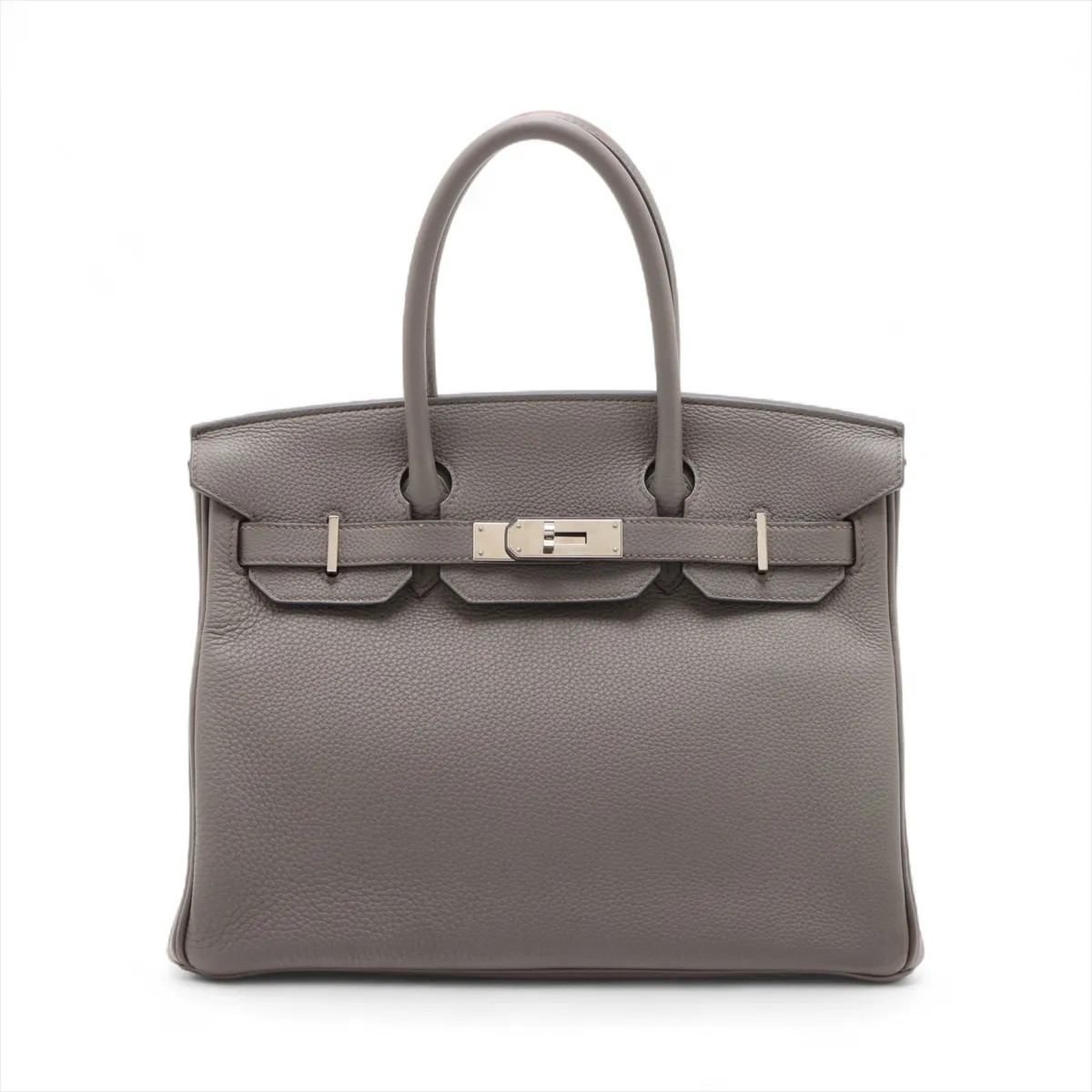 Hermès Birkin 30 Le Tournay Togo Etain Silver Metal Fittings