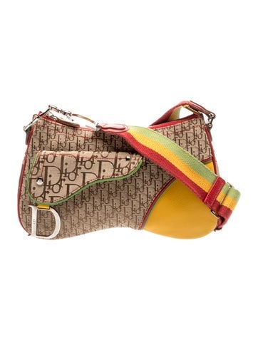 Diorissimo Rasta Vintage Double Saddle Vintage