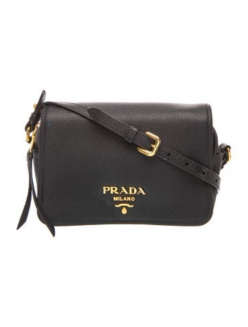 Vitello Phenix Leather Crossbody Bag