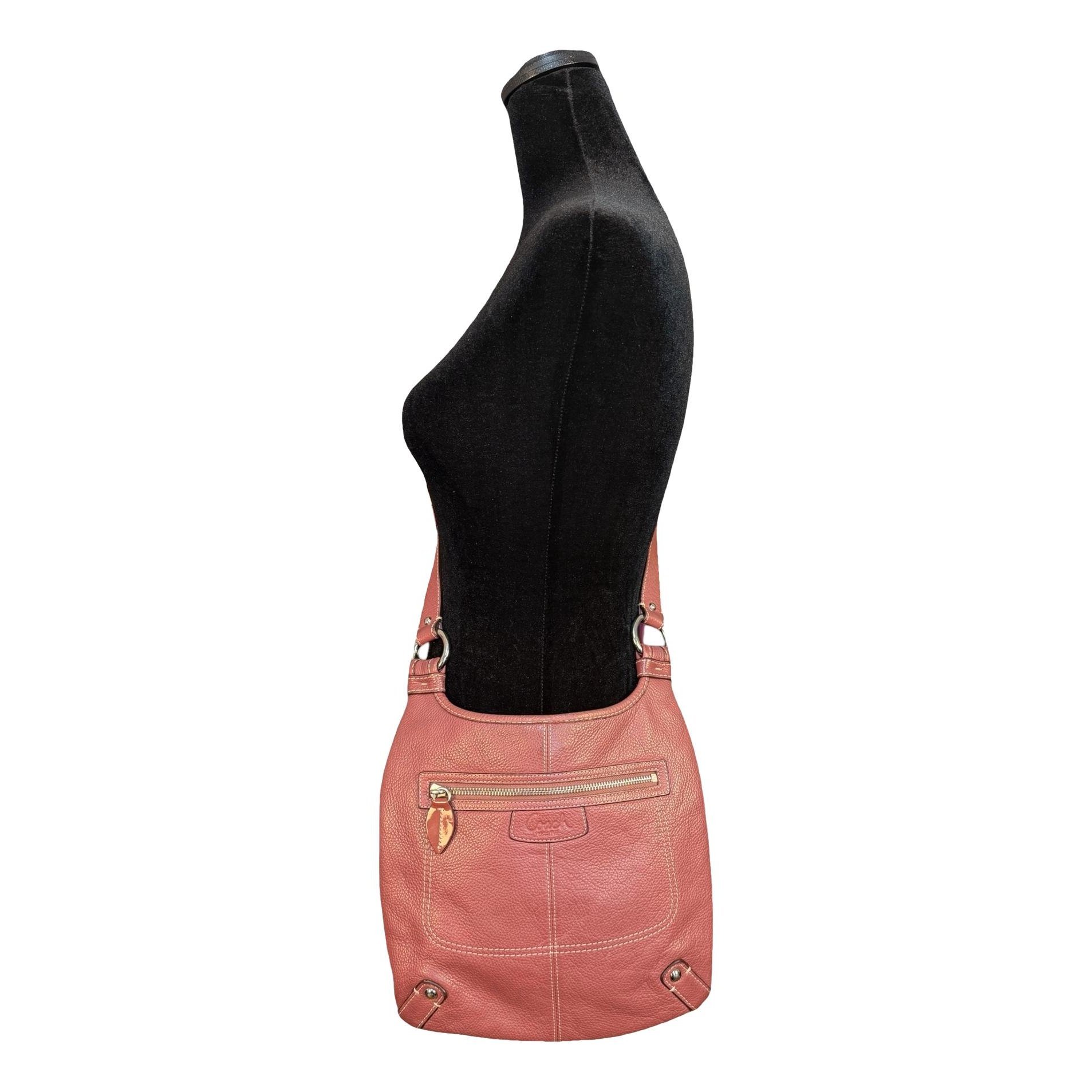 Leather crossbody bag
