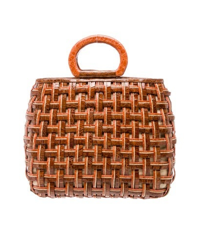 Nancy Gonzalez Gonzalez Crocodile Top Handle Bag