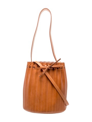 Leather Bucket Bag