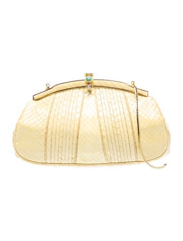 Snakeskin Evening Bag