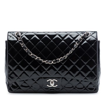 Maxi Classic Patent Double Flap