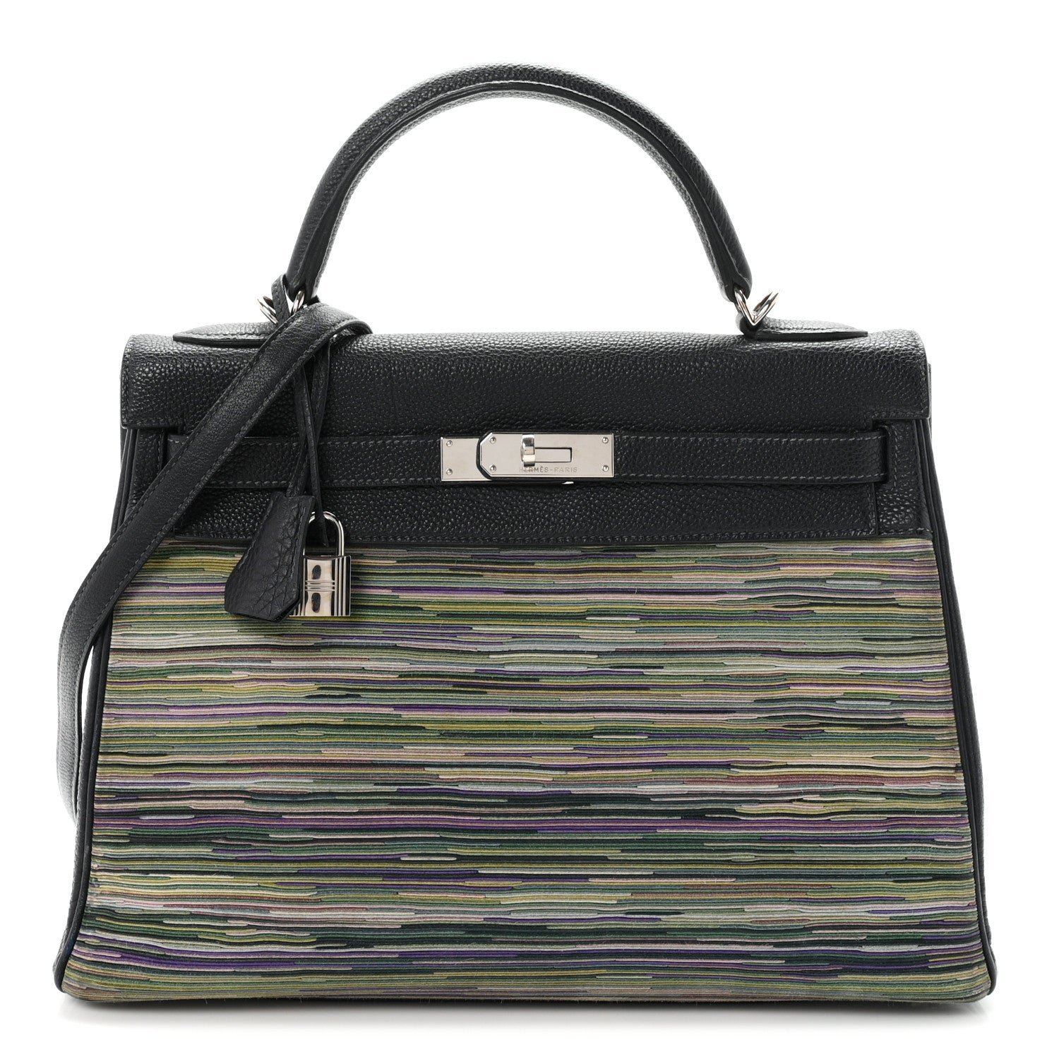Hermes Togo Vibrato Kelly Retourne 32 Bleu Indigo
