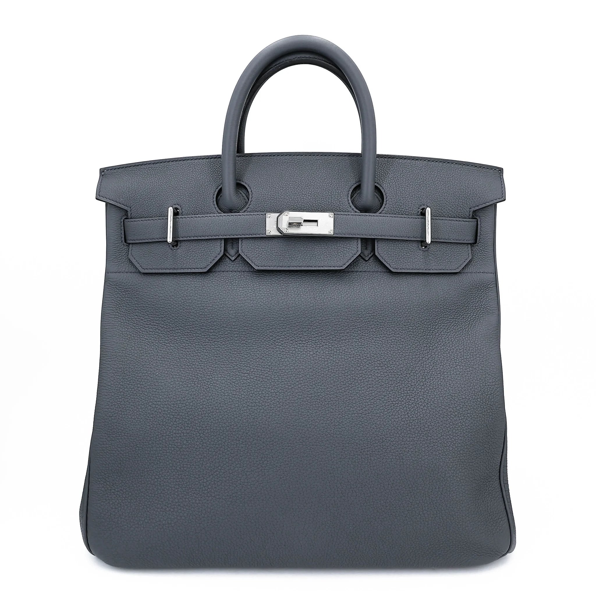 Excellent ( Rank SA ) HERMÈS Haut à Courroies HAC 40 Gris misty (H0) Togo Palladium hardware W (2024)
