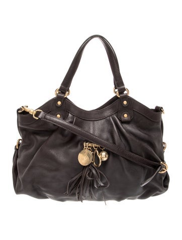 Etro Leather Top Handle Bag