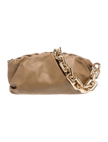 Bottega Veneta Leather Chain Pouch