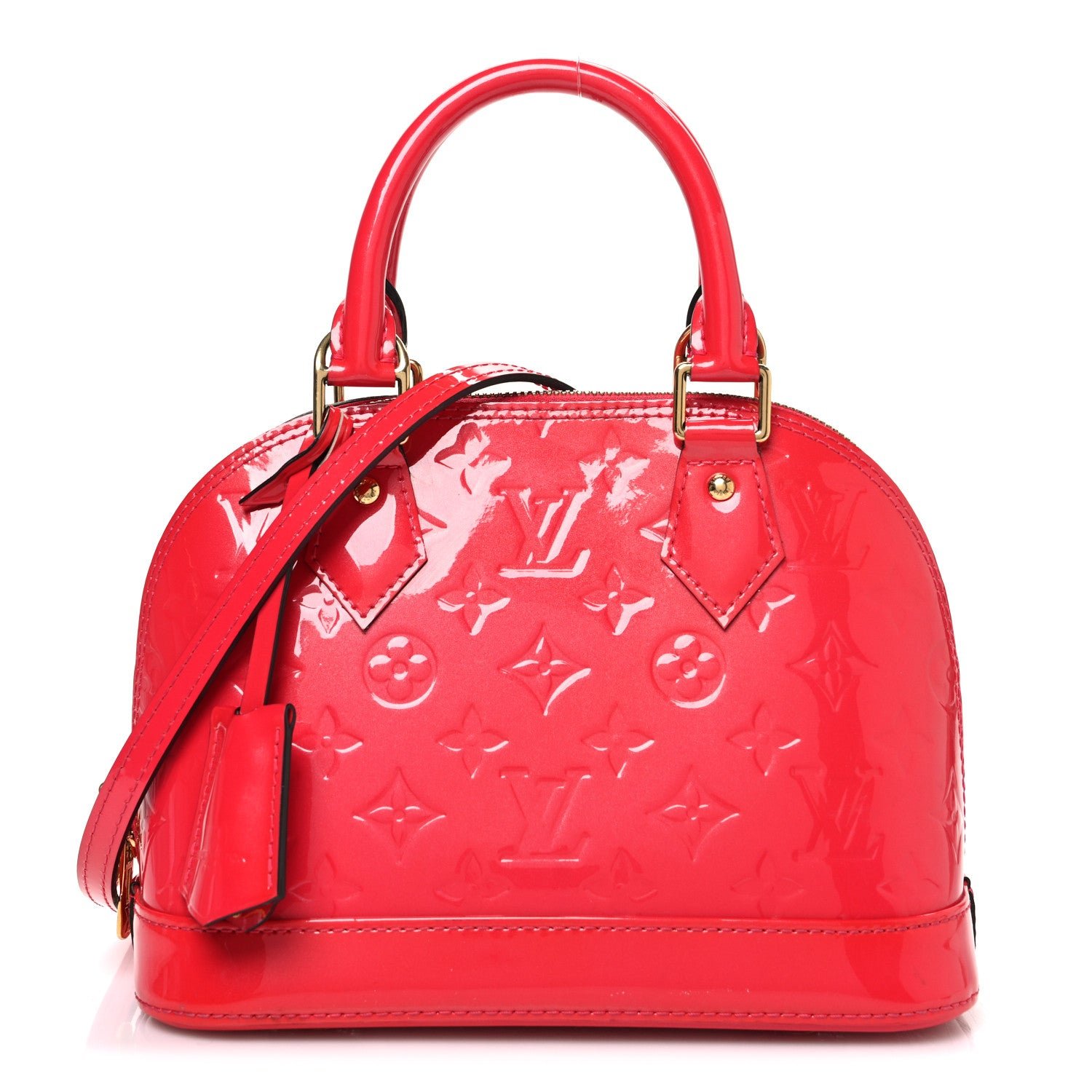 Louis Vuitton Louis Vuitton Vernis Alma BB Pomme D'Amour