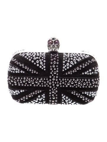 Alexander McQueen Suede Minaudière