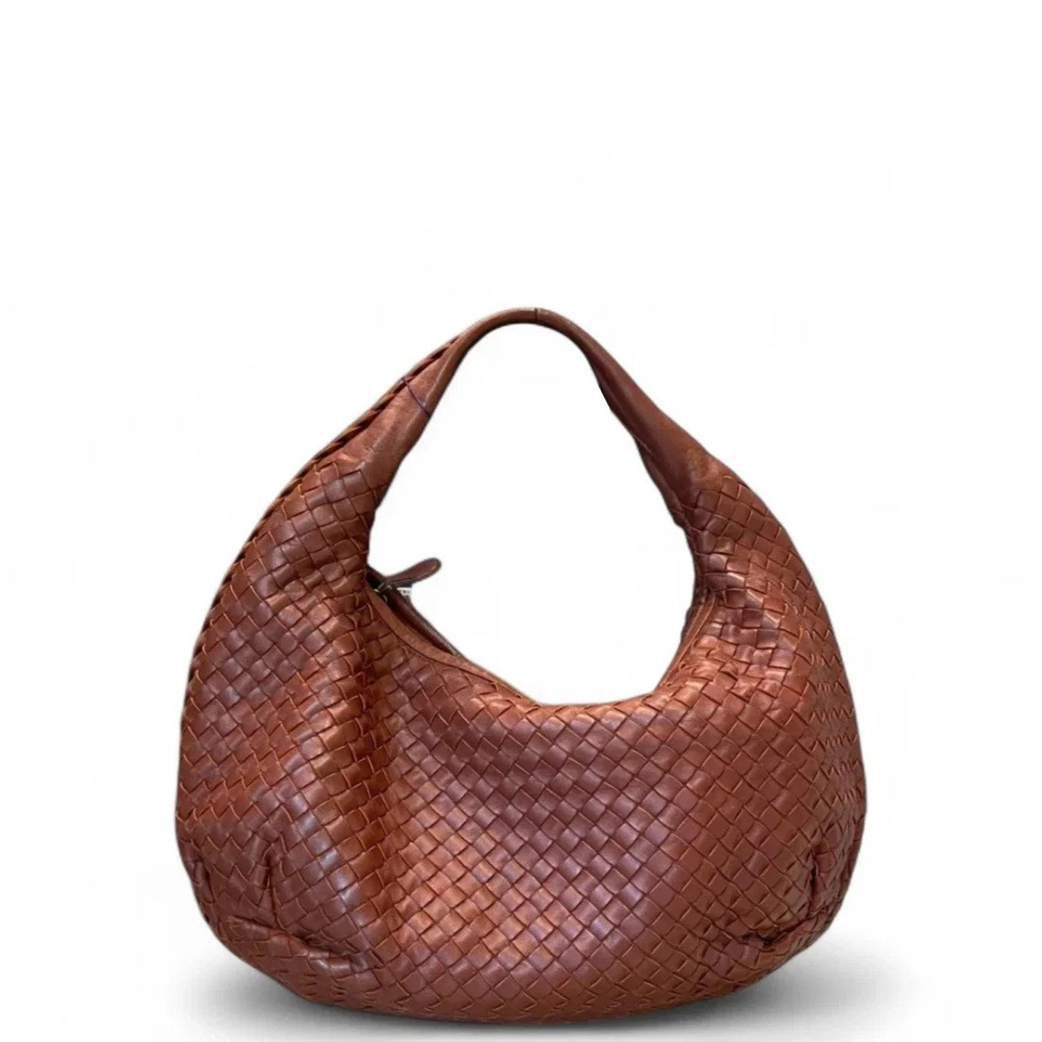 Lambskin Veneta Hobo Small